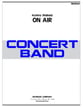On Air Concert Band sheet music cover